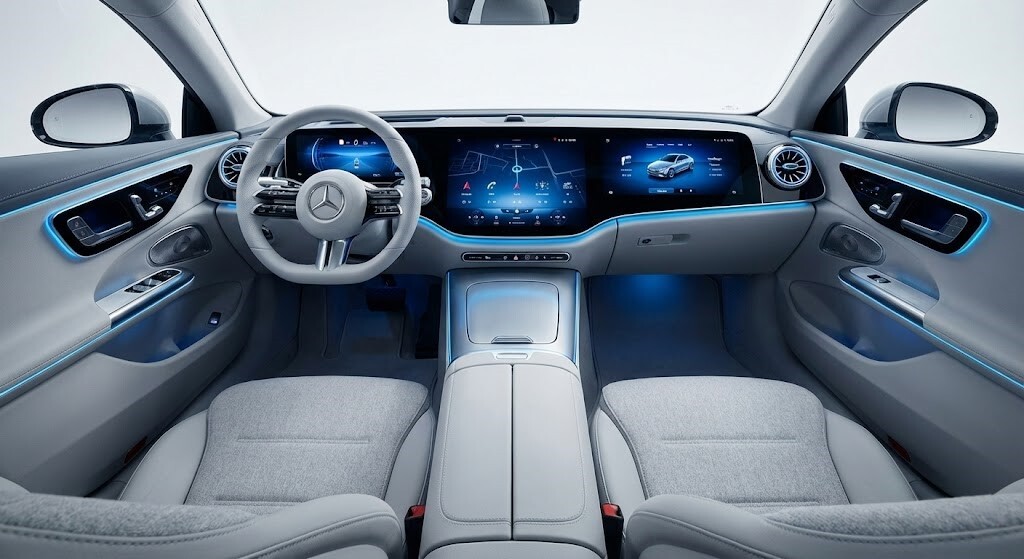 2026 벤츠 신형 EQ 실내 인테리어 및 MB.OS